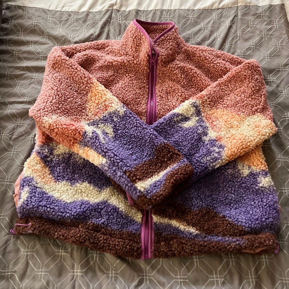 Wild Fable pink landscape sweater